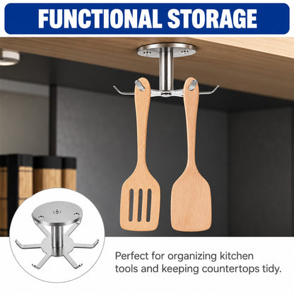 Rotating Utensil Hangers – 2 Pieces