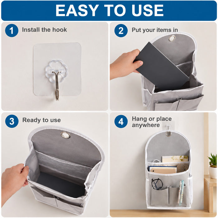 Hanging Pocket Organiser – 2 Pieces