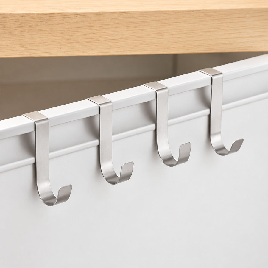 Over Cabinet Hooks – 5 Pieces