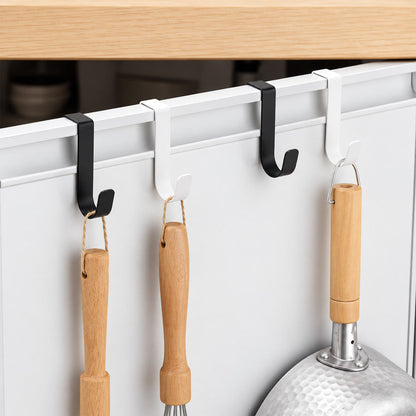 Over Cabinet Hooks – 5 Pieces