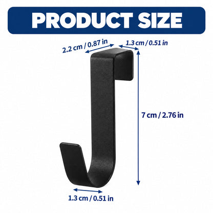 Over Cabinet Hooks – 5 Pieces