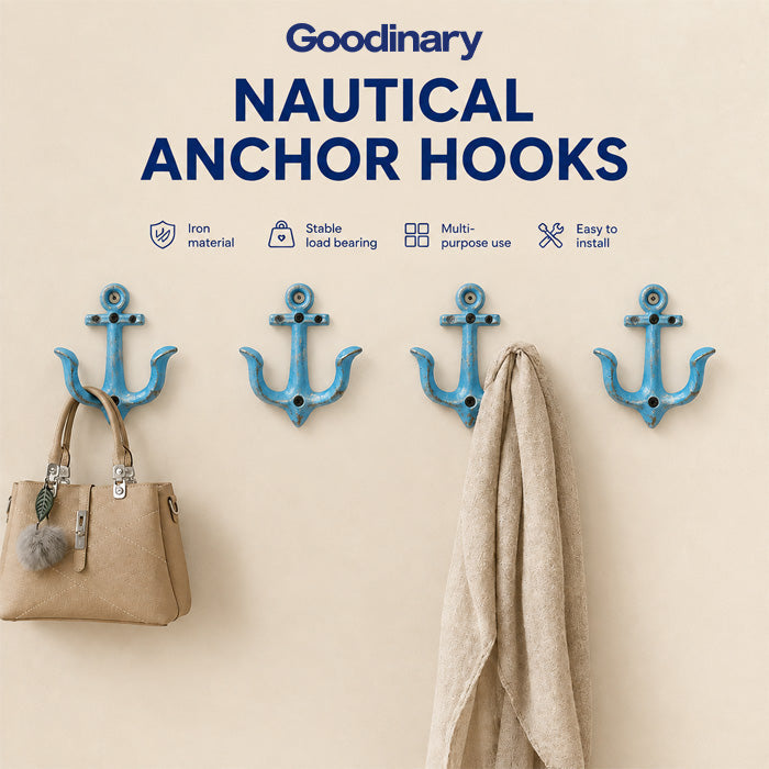 Nautical Anchor Hooks