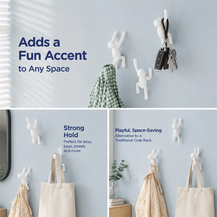 Cartoon Wall Hook – 3 Pieces