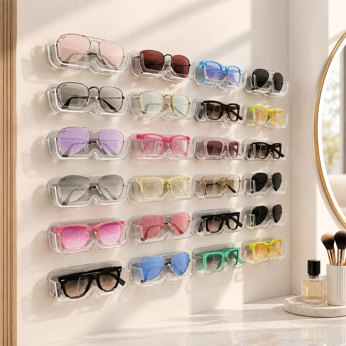 Wall Mounted Glasses Organiser