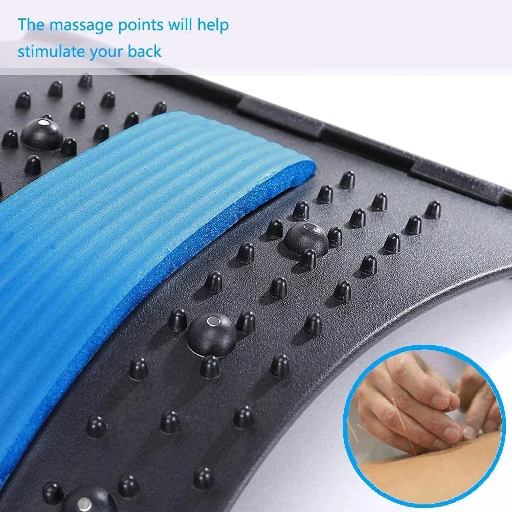 Back Relief Stretcher – Spine & Lumbar Pain Support Device