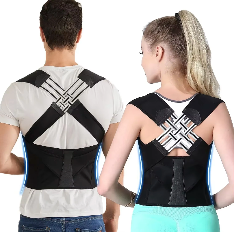 Posture Corrector Brace – Adjustable Back & Spine Support for Men & Women