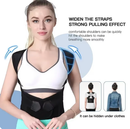 Posture Corrector Brace – Adjustable Back & Spine Support for Men & Women
