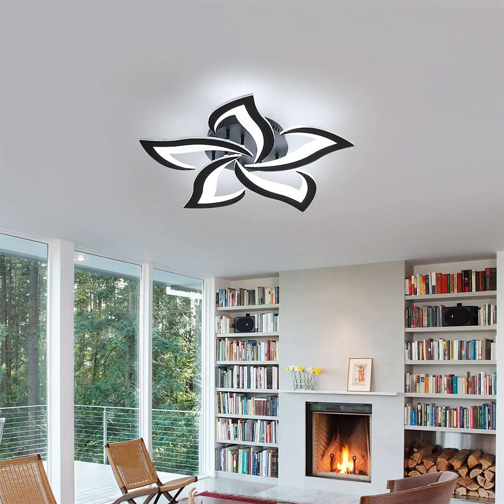 Flower-Shaped LED Ceiling Light – image 2
