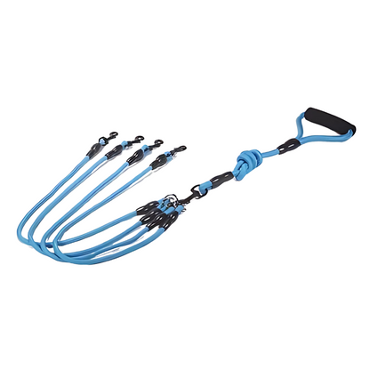 Dual Dog Leash Handle - No-Tangle Walking Grip