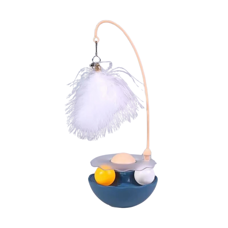 Interactive Cat Toy - Self-Play Spinner Ball