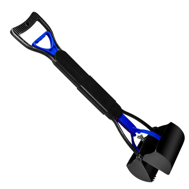 Foldable Pooper Scooper - Long Handle Pet Cleaner
