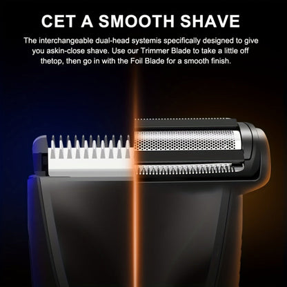 Rechargeable Body Hair Trimmer – USB Electric Grooming Shaver