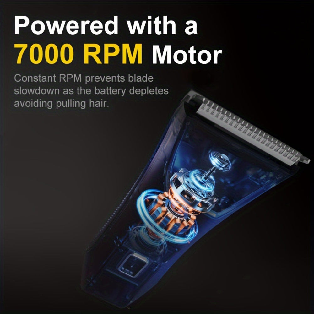 Rechargeable Body Hair Trimmer – USB Electric Grooming Shaver