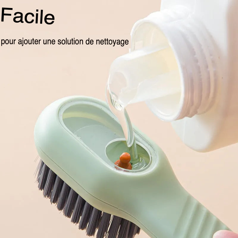 Multifunctional Liquid-Dispensing Clothes and Shoe Brush – image 7