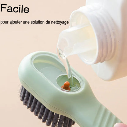 Multifunctional Liquid-Dispensing Clothes and Shoe Brush – image 7