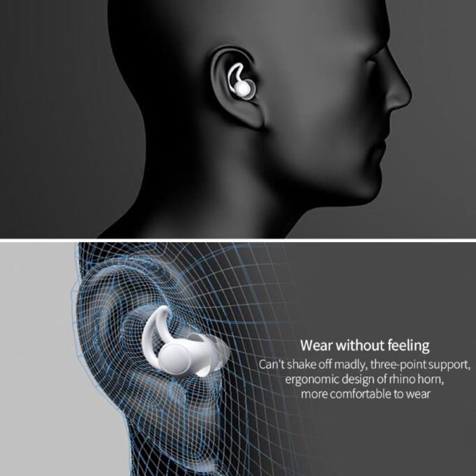 Soothing Sleep Earplugs – Noise Reducing, Reusable