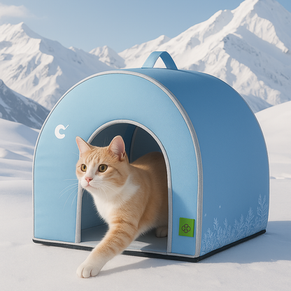Cooling Pet Tent Bed Shaded Dog Cat Shelter