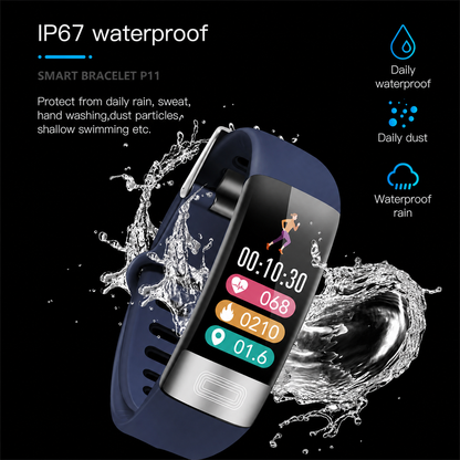 Smart Health Tracker Bracelet – Heart, SpO2 Monitor