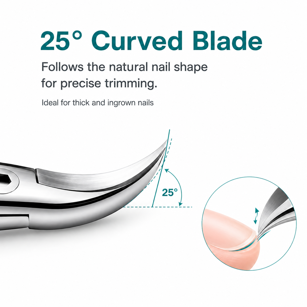 Senior Toenail Clippers for Thick Ingrown Nails