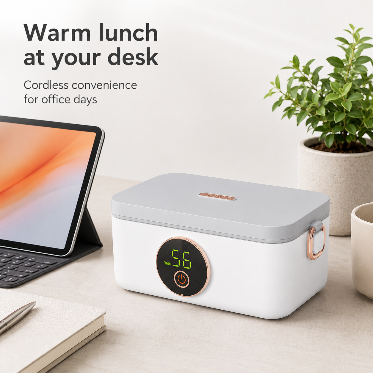Wireless Electric Heated Lunch Box