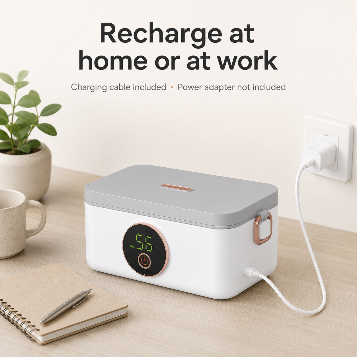 Wireless Electric Heated Lunch Box