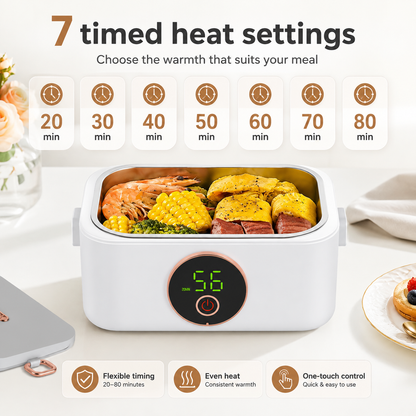 Wireless Electric Heated Lunch Box