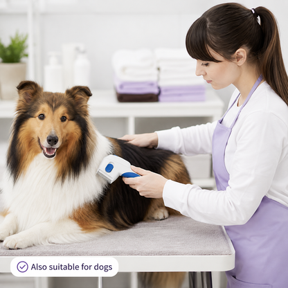 Battery-Powered Electric Flea Comb for Dogs & Cats