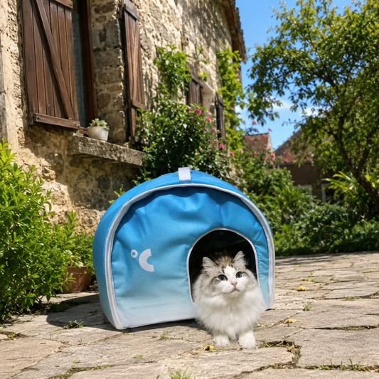 Cooling Pet Tent Bed for Dogs & Cats – Shaded Shelter