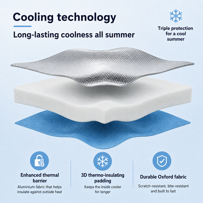 Cooling Pet Tent Bed Shaded Dog Cat Shelter