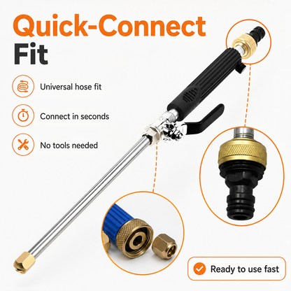 Universal Hose Pressure Washer Attachment for Gardens