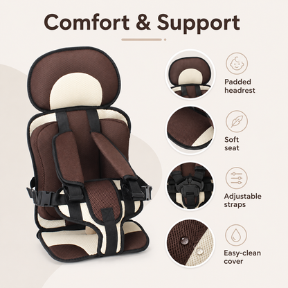 Portable Toddler Car Seat – Compact Narrow Travel Harness
