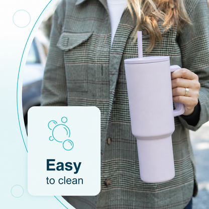 1.2L Insulated Tumbler with Straw