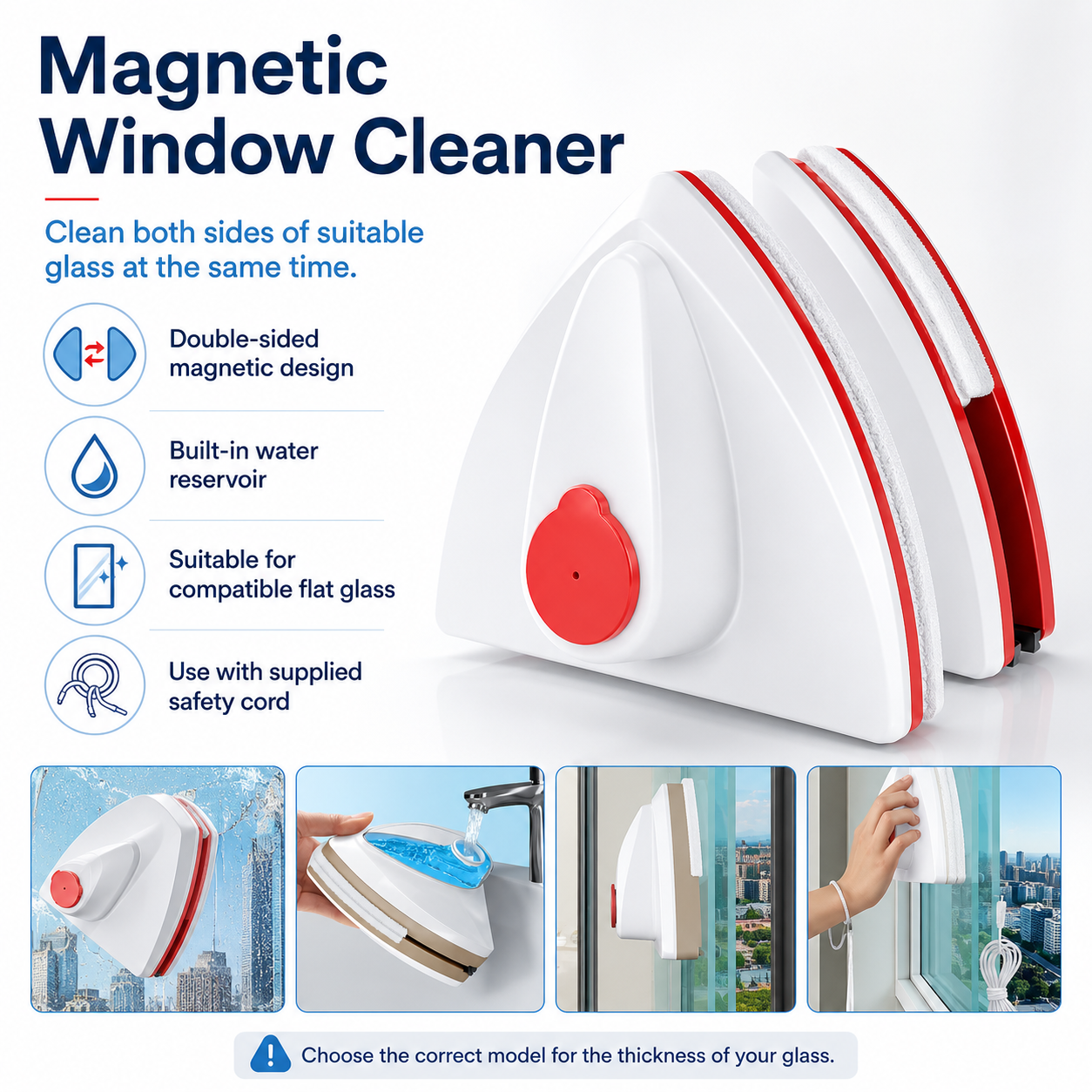 Magnetic Window Cleaner