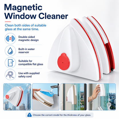 Magnetic Window Cleaner