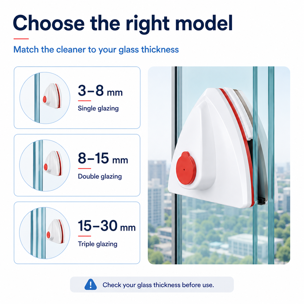 Magnetic Window Cleaner