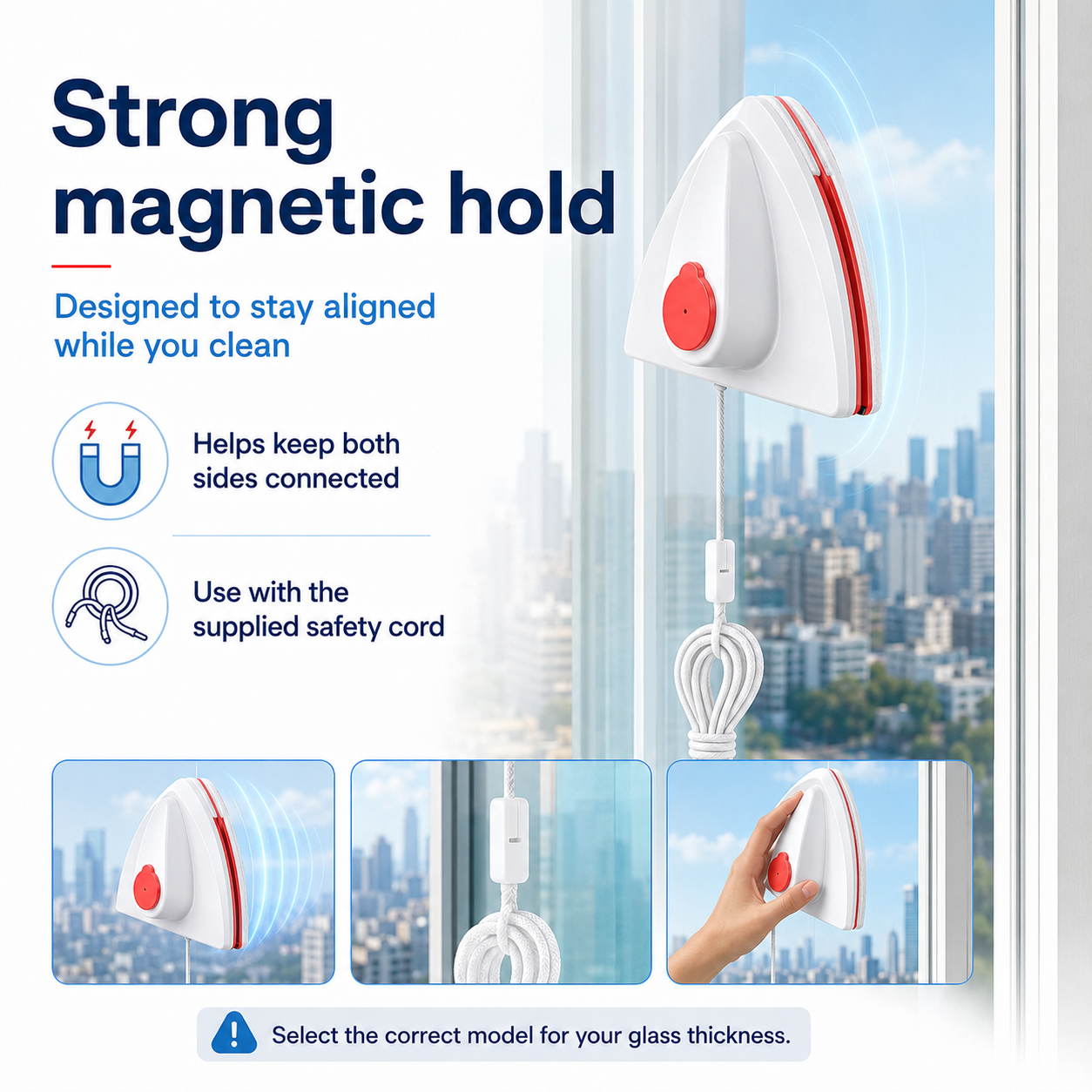 Magnetic Window Cleaner