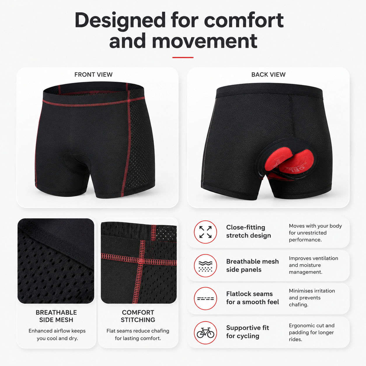 Padded Cycling Shorts