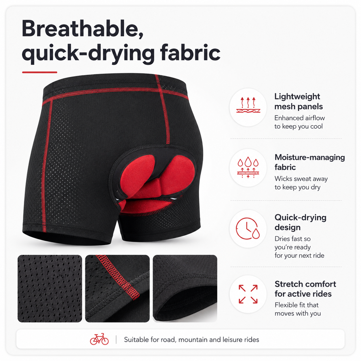 Padded Cycling Shorts