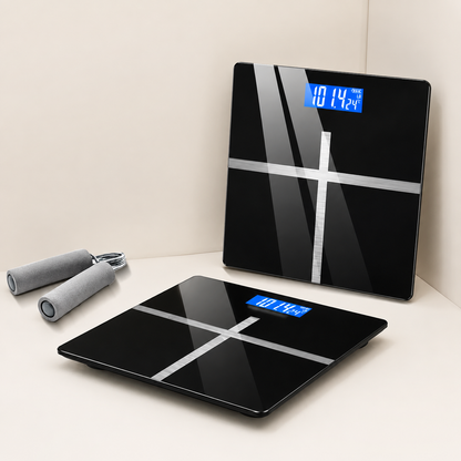 Digital Bathroom Scale with LCD Display – 180 kg Capacity