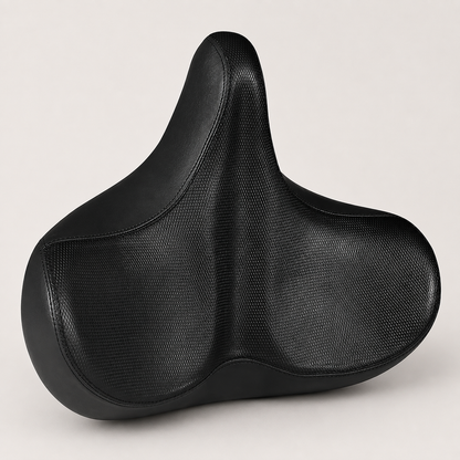 Extra Wide Bike Saddle – Breathable Shock-Absorbing Bike Seat