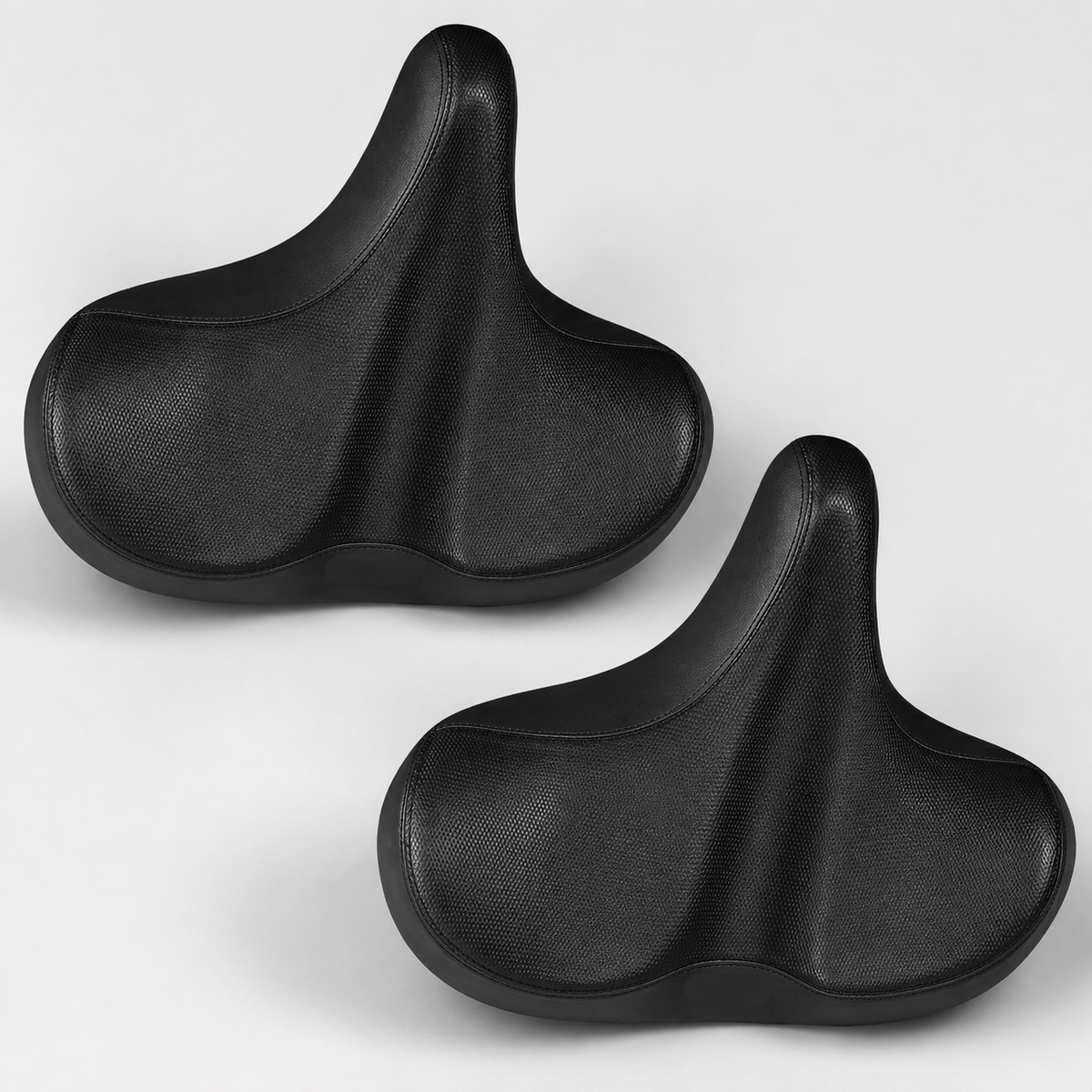 Extra Wide Bike Saddle – Breathable Shock-Absorbing Bike Seat