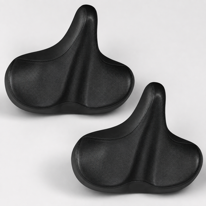 Extra Wide Bike Saddle – Breathable Shock-Absorbing Bike Seat