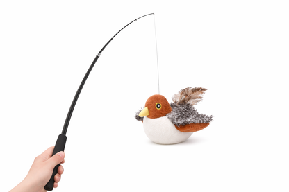 Interactive Flapping Bird Cat Toy - Motion Activated