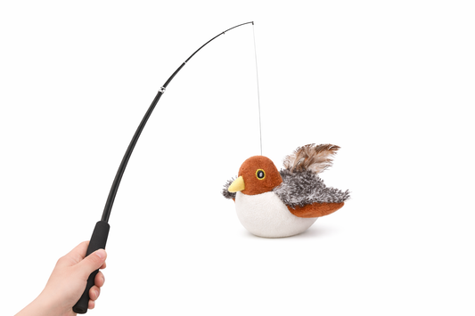 Interactive Flapping Bird Cat Toy - Motion Activated