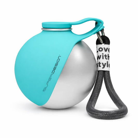 Collapsible Dog Water Bottle - Portable Travel Bowl