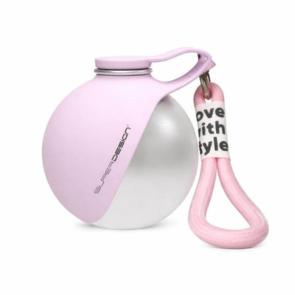 Collapsible Dog Water Bottle - Portable Travel Bowl
