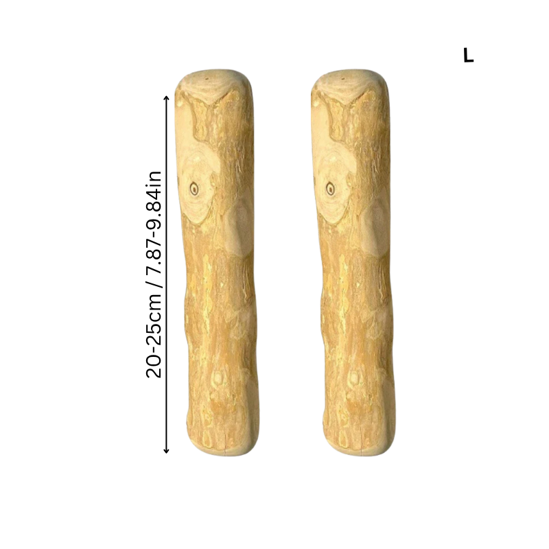 Natural Wood Dog Chew Stick Dental Toy