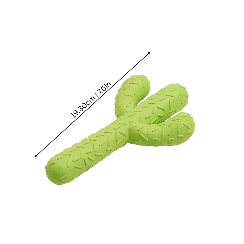 Cactus Dog Chew Toy Teeth Cleaning Durable Toy