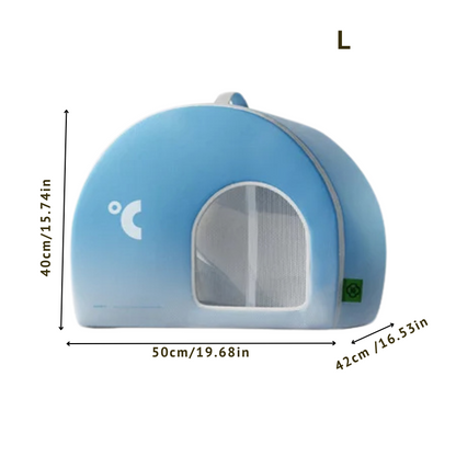 Cooling Pet Tent Bed Shaded Dog Cat Shelter