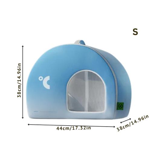 Cooling Pet Tent Bed Shaded Dog Cat Shelter